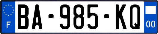 BA-985-KQ