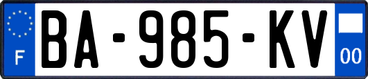 BA-985-KV