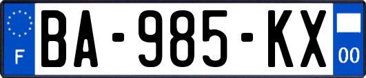 BA-985-KX