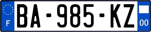 BA-985-KZ