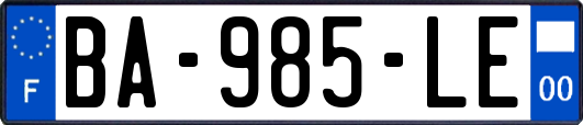 BA-985-LE
