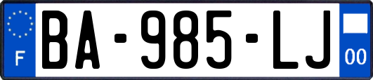BA-985-LJ