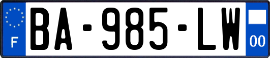 BA-985-LW