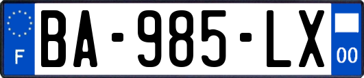 BA-985-LX