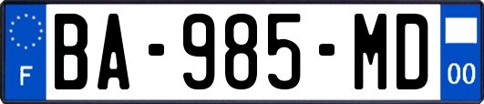 BA-985-MD