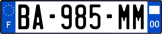 BA-985-MM