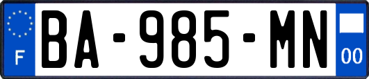 BA-985-MN