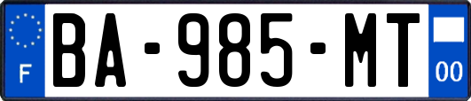 BA-985-MT