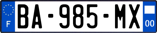 BA-985-MX