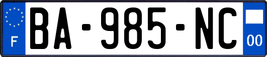 BA-985-NC