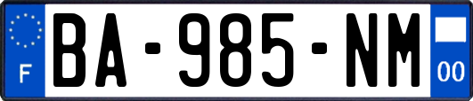 BA-985-NM