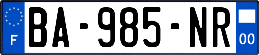 BA-985-NR