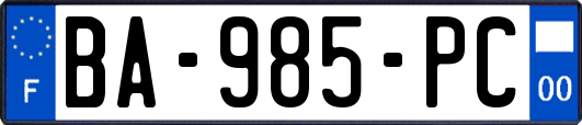 BA-985-PC