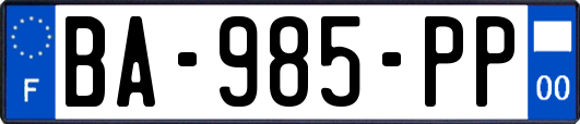 BA-985-PP