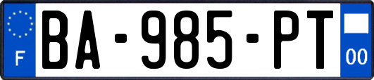 BA-985-PT