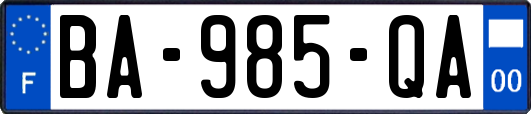 BA-985-QA