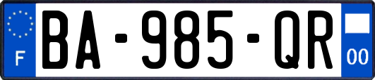 BA-985-QR