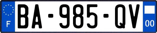 BA-985-QV