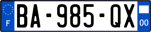 BA-985-QX