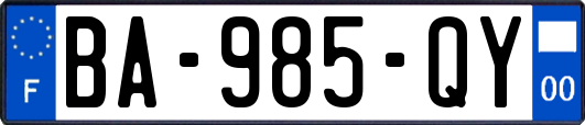 BA-985-QY