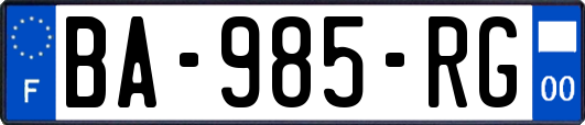 BA-985-RG