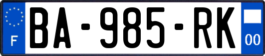 BA-985-RK