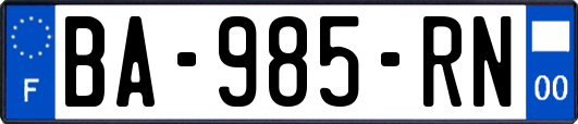 BA-985-RN