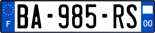 BA-985-RS
