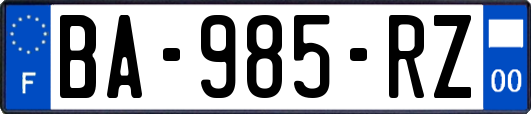 BA-985-RZ