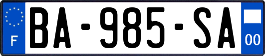 BA-985-SA