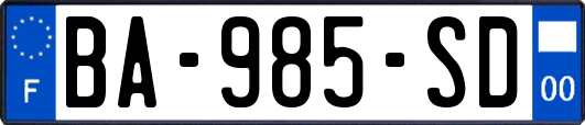 BA-985-SD