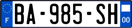 BA-985-SH
