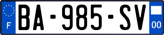BA-985-SV