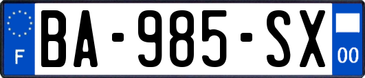 BA-985-SX