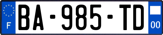 BA-985-TD