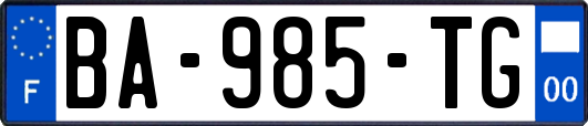 BA-985-TG