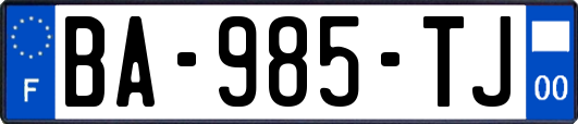 BA-985-TJ