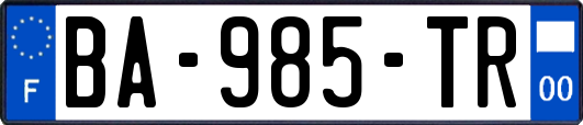 BA-985-TR