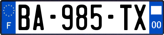 BA-985-TX