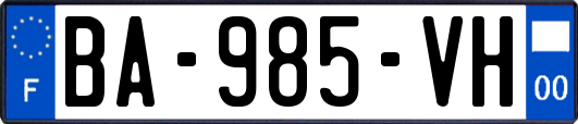 BA-985-VH