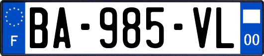 BA-985-VL