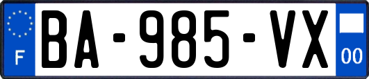 BA-985-VX