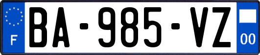 BA-985-VZ