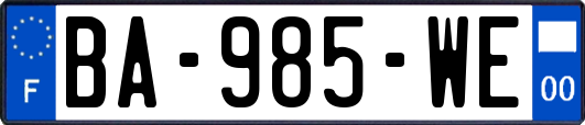 BA-985-WE