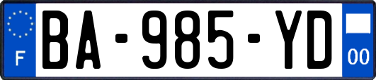 BA-985-YD