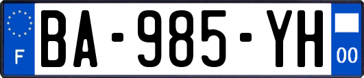 BA-985-YH