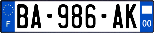 BA-986-AK