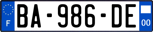 BA-986-DE