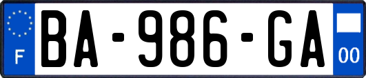 BA-986-GA