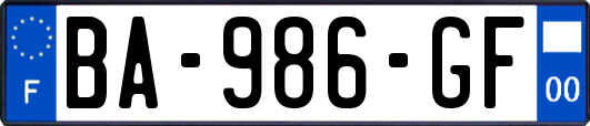 BA-986-GF